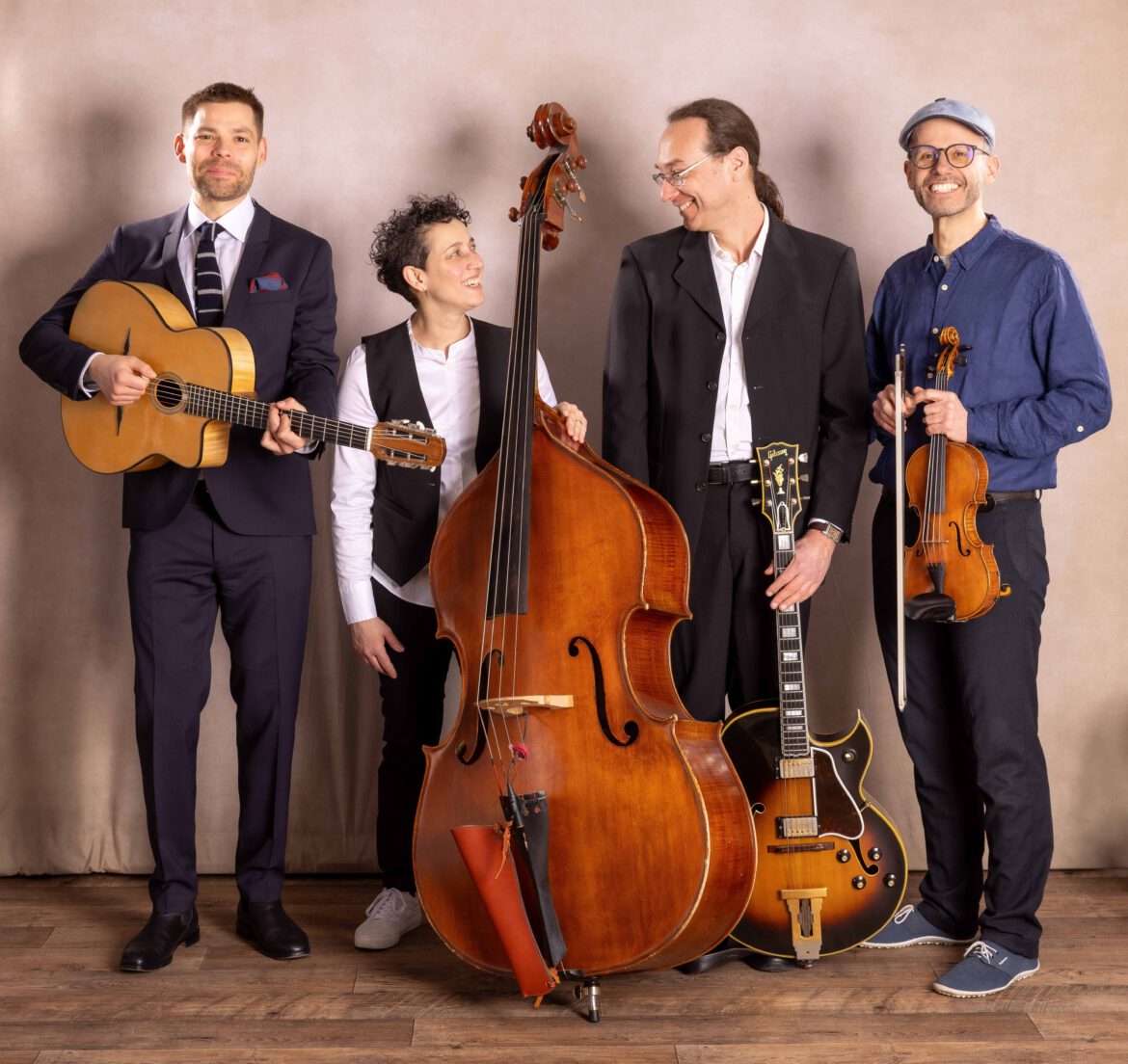 Das Quartett Inswingtief eröffnet den Kulturherbst 2025 by Michael Pietschmann